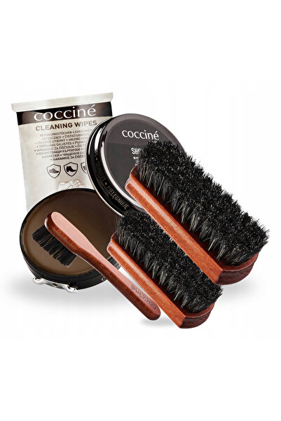 Coccine Set de ingrijire a incaltamintei, Coccine, 5 in 1, Maro, 40 ml, Setul...