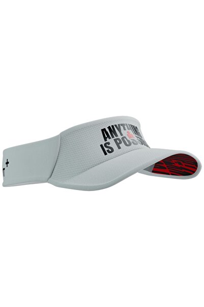 Compressport Vizor de alergare ultraușor - Ediție limitată Ironman 2025 - Alb...