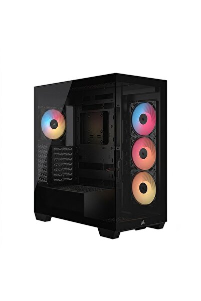 Corsair 3500X RM850e 850W 80+Gold 3x120mm Reverse ARGB 1x RS120 Arka Fanlı Te...