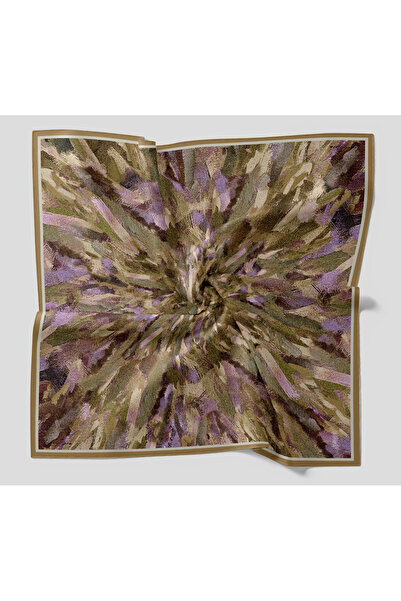 LuvenSara Luven Sara Esinti Patterned Scarf Yellow Green
