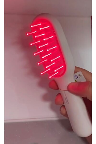 Bloomberry Fiber Optik Saç Lazeri LLLT Kırmızı Işık Terapisi Saç Dökülme Karş...