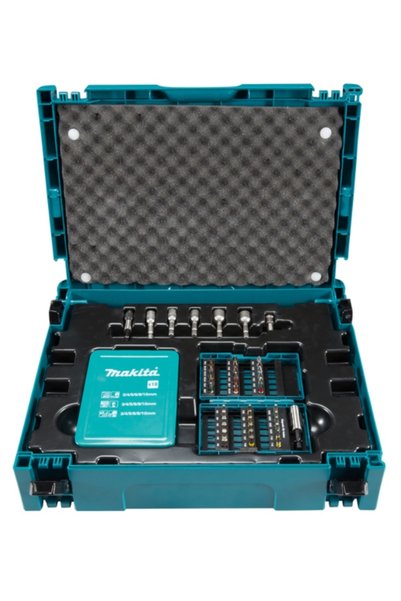 Makita Burghie și set de burghie 62 piese. Makita