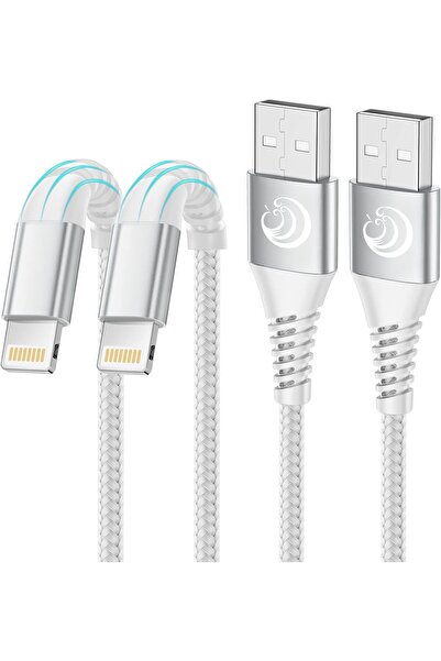 Urban URBANNX Lightning Cable 1m 2pack, iPhone Charging Cable MFi Certified U...