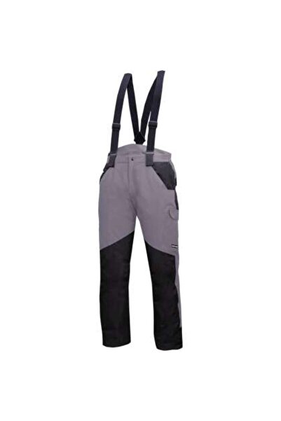Lahti Pro Pantalon Multifunctional Cu Bretele / Gri - 2xl