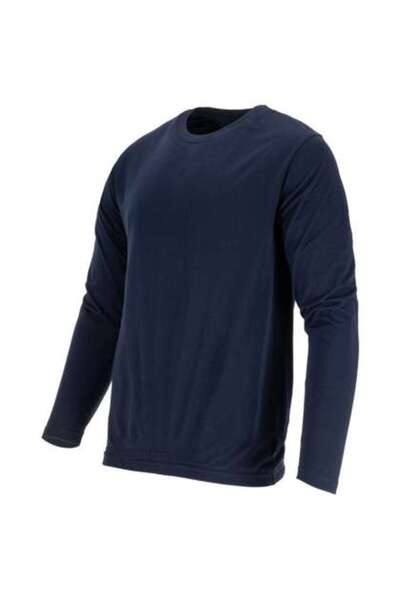 Lahti Pro Tricou Bumbac Subtire Cu Maneca Lunga / Bleumarin - Xl