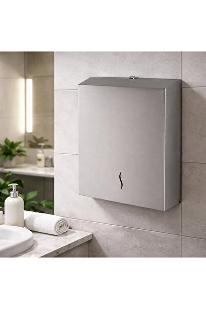 ÇELİK BANYO 71-003 - حامل مناشف ورقية 400 قطعة 430 جودة