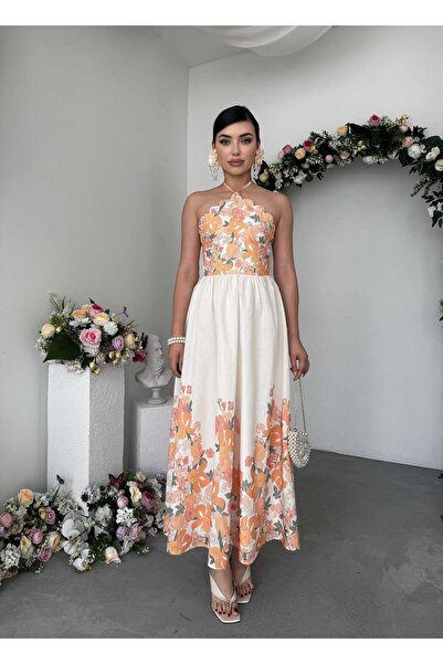 conconmoda Sean Boyun Bağlamalı Elbise