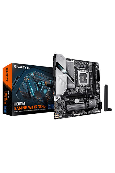 Gigabyte Placă de bază H810M G, Micro ATX, WIFI6, GEN5