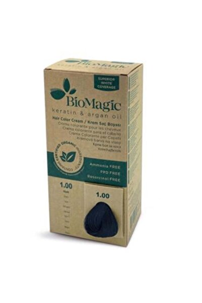 BIOMAGIC كريم صبغة الشعر الخالي من الأمونيا بالكيراتين وزيت الارغان من بيوماج...