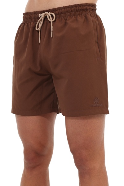 lumberjack شورت سباحة للرجال من ML RANY 19HL-316 باللون البني