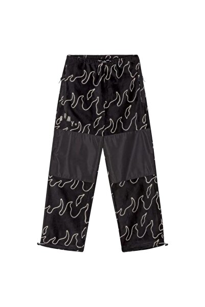 Grimey Pantaloni de trening din fleece polar Voodoo Child pentru bărbați, măr...