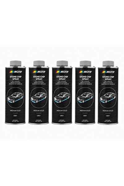 Motip Set 5 Bucăți Spray Antigravel Stone Chip Grey 1L – Protecție Profesiona...