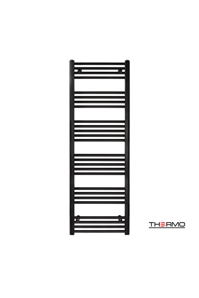 Thermo Θερμαινόμενη Πετσετοθήκη Μπάνιου ALTO 150x50 Μαύρο Ματ ALT15050-400