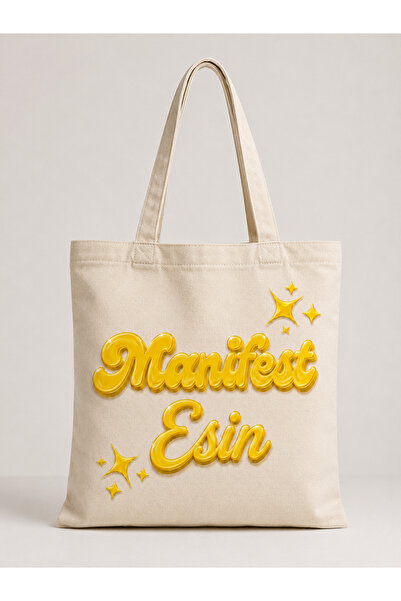 MANİFEST Cloth Bag |   Special Design Canvas Tote Bag |   Daily Use Shoulder ...