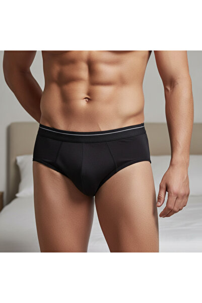 BONBON Men's Black Color Slip Bb2526