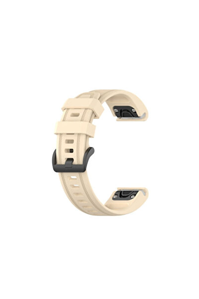 OEM Λουράκι σιλικόνης μπεζ (Garmin Instinct 2S)