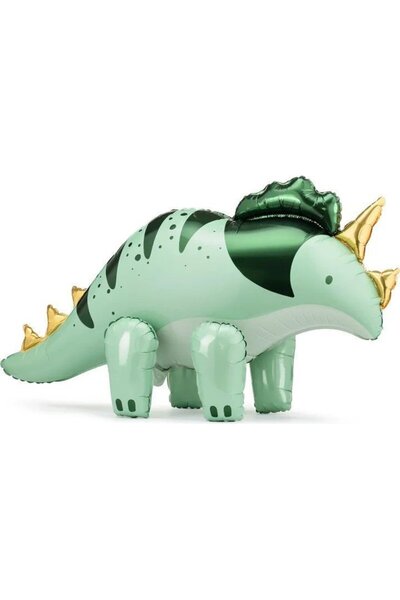 Partydeco Balon din folie Triceratops "Dino Party", 101 x 60,5 cm, ...