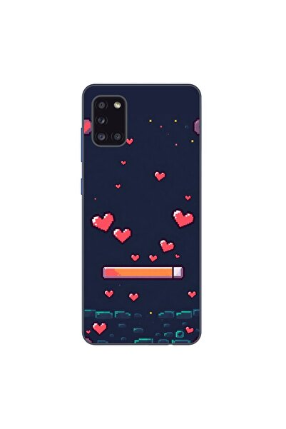 OEM Case compatible with Samsung Galaxy A31 Silicone Gel Tpu Pixelated Health...