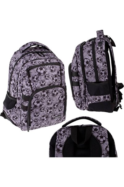 Starpak Rucsac de fotbal gri STK