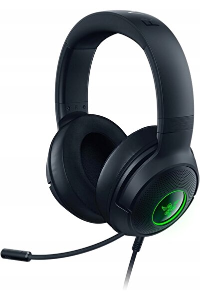 RAZER Căști cu fir Kraken V3 X USB cu microfon pentru gaming, negre