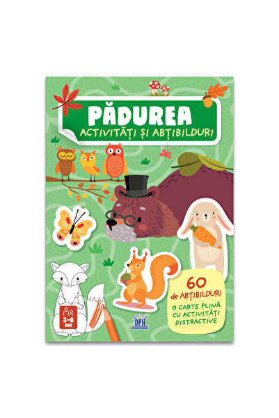 Editura DPH Pădurea - Pagini de colorat și Activități, Roberta Marcolin - Edi...