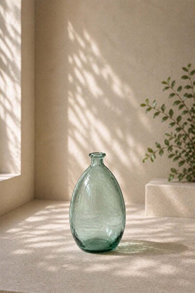Barine Nilo Geri Dönüştürülmüş Cam Vazo 17 x 30 cm