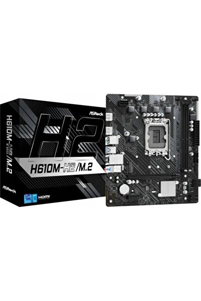 Kraft&dele Placă de bază ASrock H610M-H2/M.2 DDR4 micro ATX Intel socket 1700...