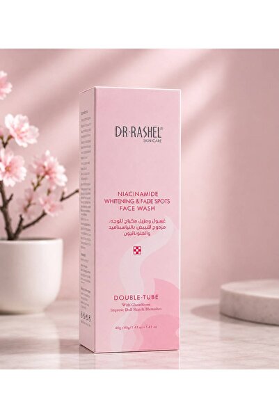 DR.RASHEL NIACINAMIDE WHITENING&FADE SPOTS FACE WASH 40G+40G