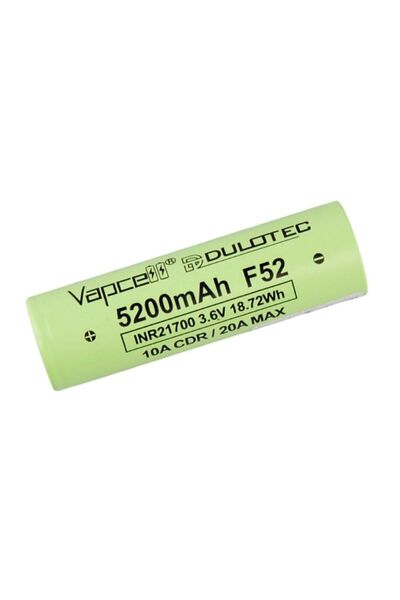 Vapcell Μπαταρία 21700 F52 5200mAh 15A