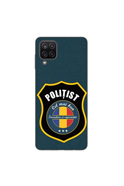 OEM Θήκη συμβατή με Samsung Galaxy A22 4G Σιλικόνης Τζελ TPU Μοντέλο Αστυνομικός