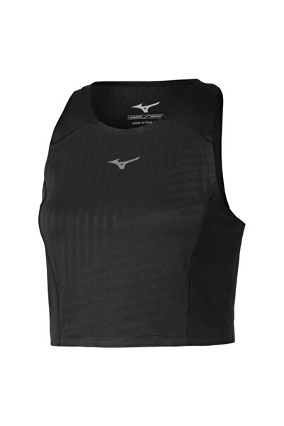 MIZUNO Tech Light Crop Top Women's T-Shirt Black