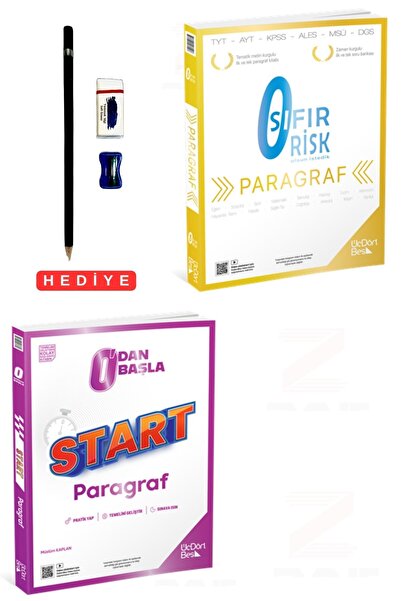Üç Dört Beş Yayıncılık Üç Dört Beş Sıfırdan Başla Start Paragraf Sıfır Risk P...