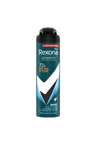 Rexona Deodorant Spray Bărbați Invisible Ice Fresh, 72 h, 150 ml