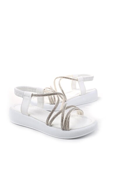 Castle Black 35250 Stone Detailed Daily Women's Sandals