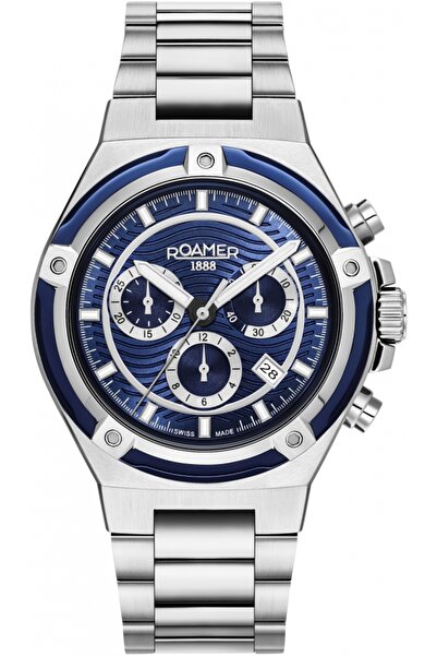 Roamer Ceas bărbătesc 221837 41 45 20 — albastru marin, sportiv, potrivit pen...