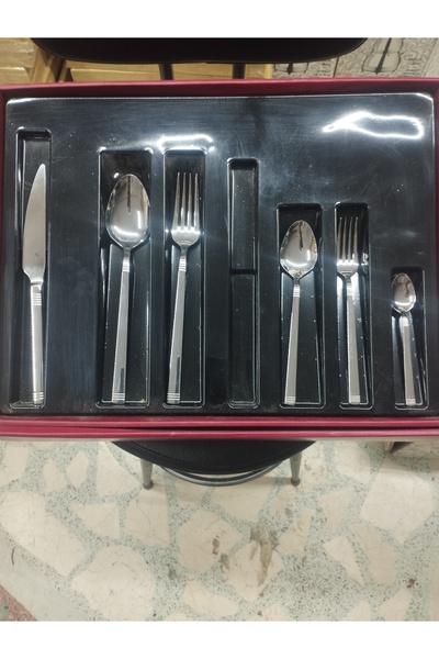 Alaca 72 Pieces of Cutlery Set 304 Quality