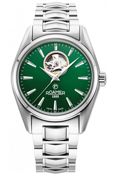 Roamer ceas bărbătesc 984985 41 75 20 — verde clasic cu inimă decupată