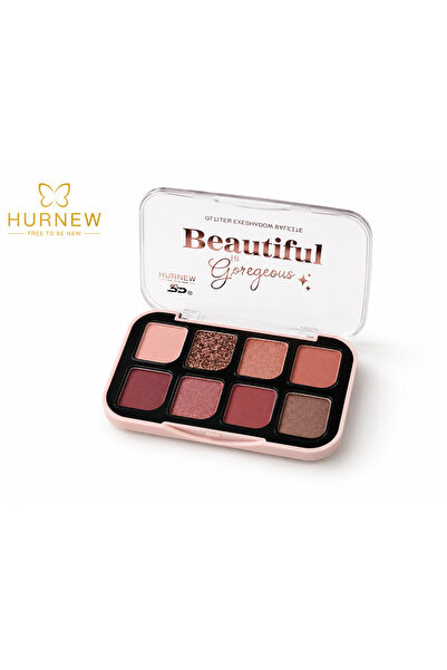 NEW HÜRNEW 8 li pigmentli göz farı 2 no
