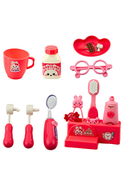 LeanToys Set Educativ Dentist Unicorn Roz