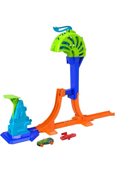 Mattel Games Hot Wheels Piste de cascadorii Power Launch JHK75/JLM90