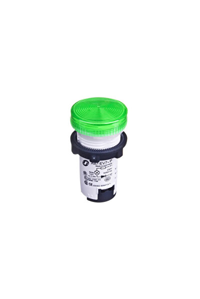Schneider Electric Lampă de semnalizare 22mm verde 230V AC/DC XB7EV73P