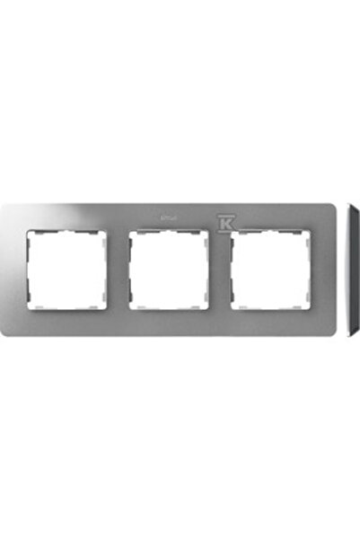 Kontakt-Simon Simon Detail 82 Detaliu cadru triplu Detaliu original-Aluminiu/...