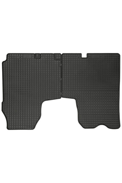 PETEX Opel Vivaro (2001-2014) Εμπρόσθια μαύρα λαστιχένια πατάκια δαπέδου - 2 ...