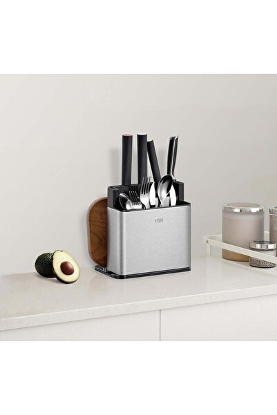 EKO EK8627 Brand, Kitchen counter organizer, fingerprint resistant brushed st...