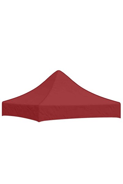 vidaxl Acoperiș cort de petrecere, bordo, 2 x 2 m, 270 g/m²