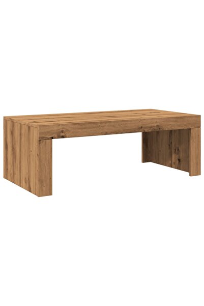 vidaxl Măsuță de cafea, stejar artizanal, 102x50x35 cm lemn prelucrat