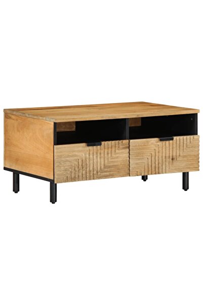 vidaxl Masuta cafea maro 80x54x40 cm lemn masiv de mango