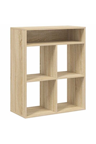 vidaxl Bibliotecă, stejar Sonoma, 66x31x80 cm, lemn prelucrat