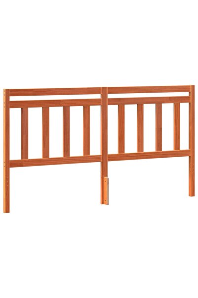 vidaxl Tăblie cap cu headboard Maroniu cerat 185,5 x 100 cm