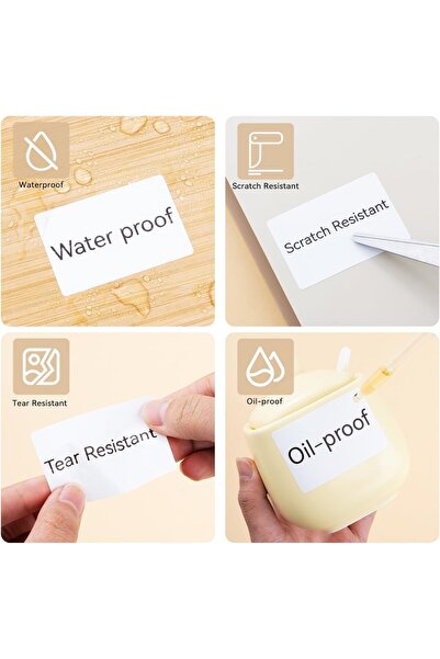 NiiMbot Labels, 1.97"*2.76" (50x70mm) 110 Labels/Roll Self-Adhesive Thermal Label for B1/B21/B3S/B31/K3